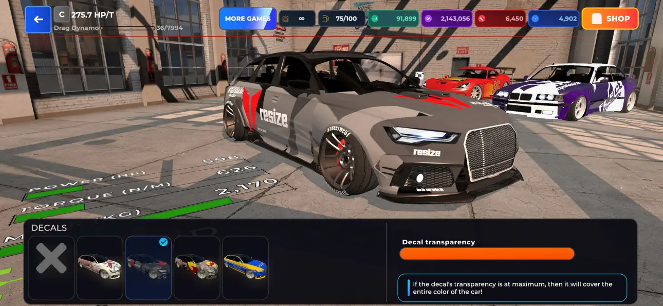 Drag Sim: King Of The Racing 2 iOS Mod IPA screenshot 2 - iOS game interface