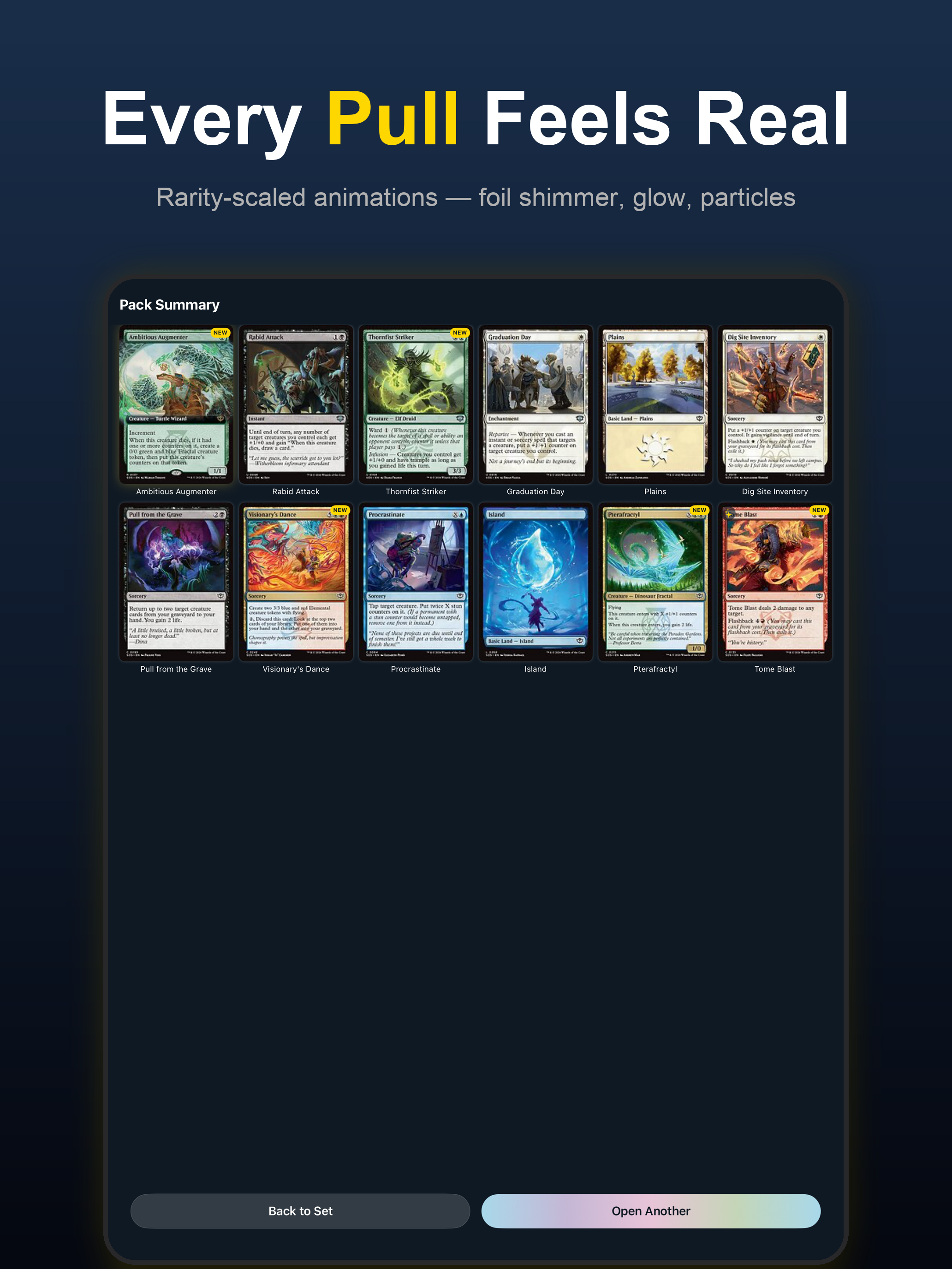 MTGRip - Card Pack Simulator