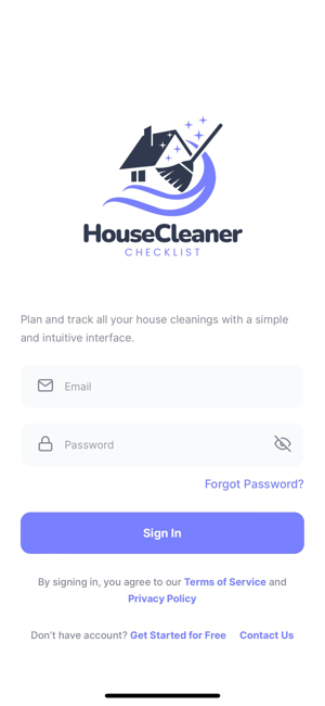 ‎House Cleaner Checklist Screenshot