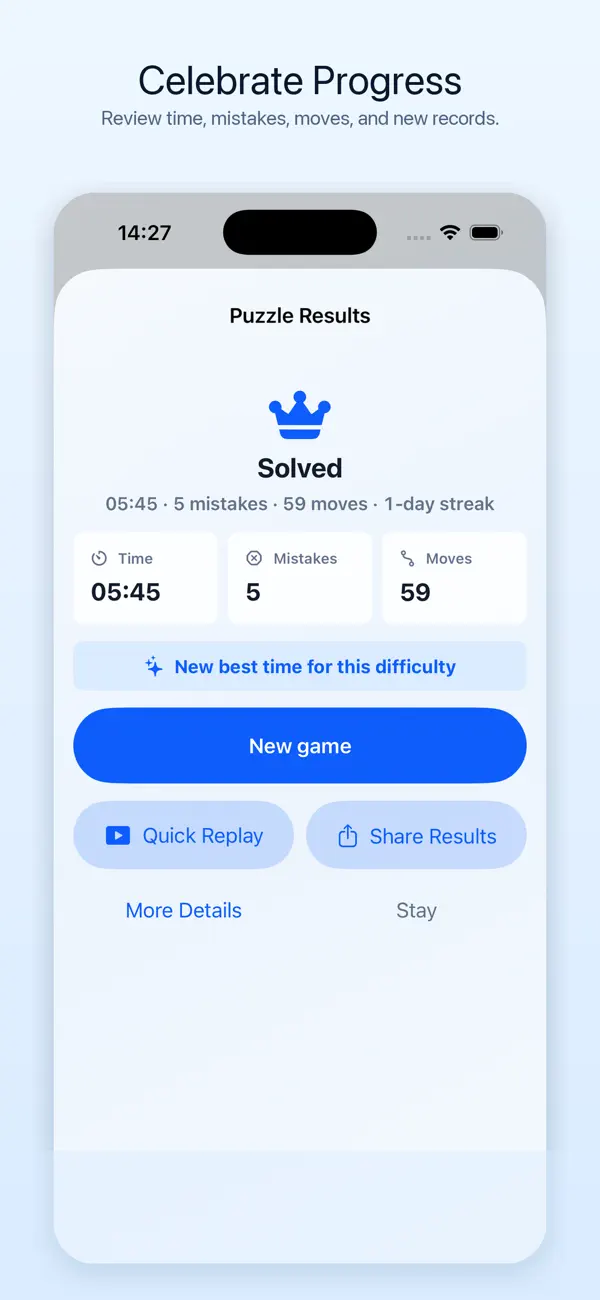 Screenshot #2 pour Sudoku - Puzzle de Nombres