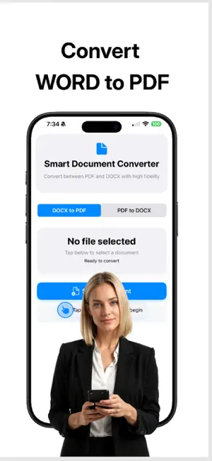 PDF to Word - docx screenshot 1