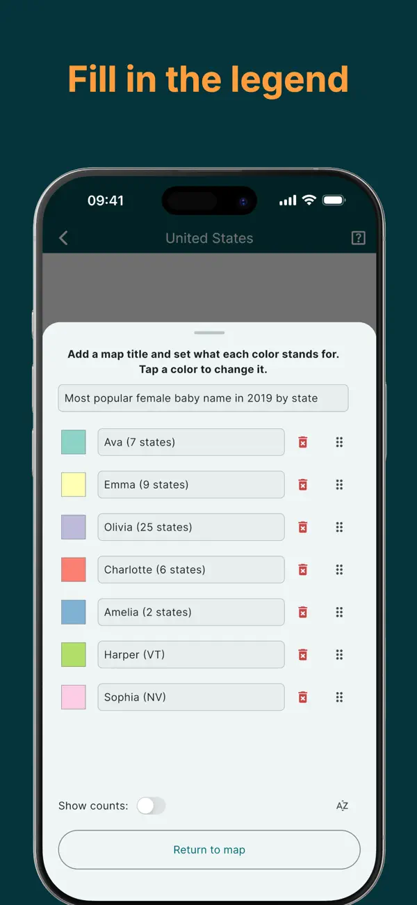 #4. MapChart App (iOS) di: Minas Giannekas