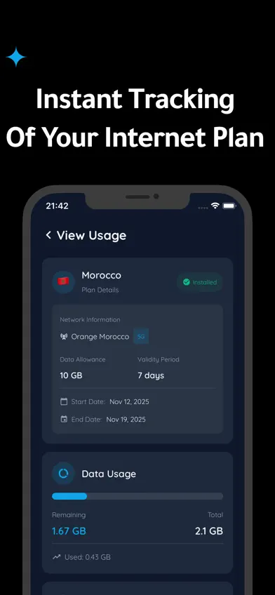 Simlio - Travel eSIM & Data screenshot 5