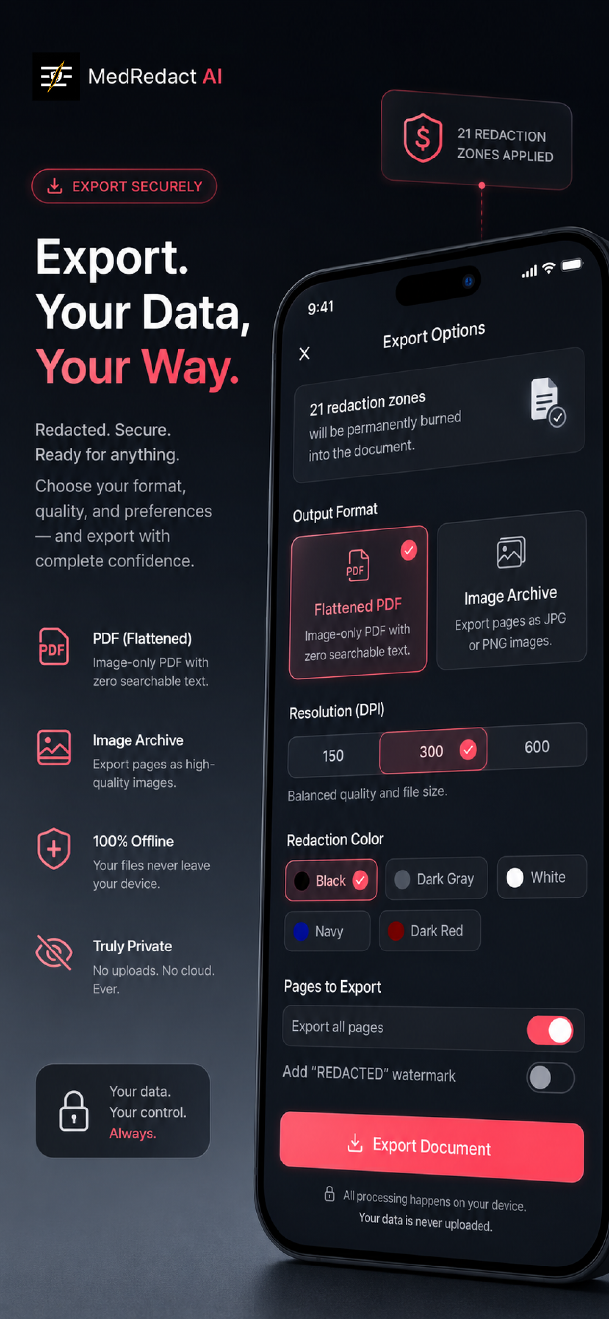 MedRedact: Medical Privacy AI screenshot 3