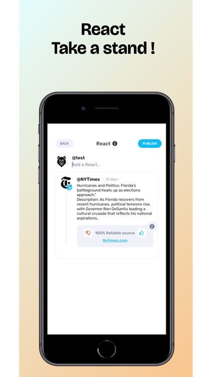 Act - React & Feeling