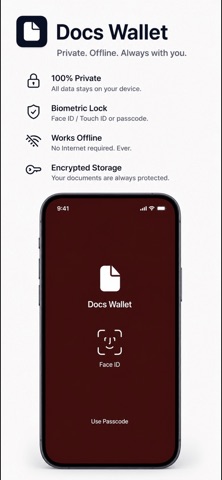 Docs Wallet Screenshot 1 of 6