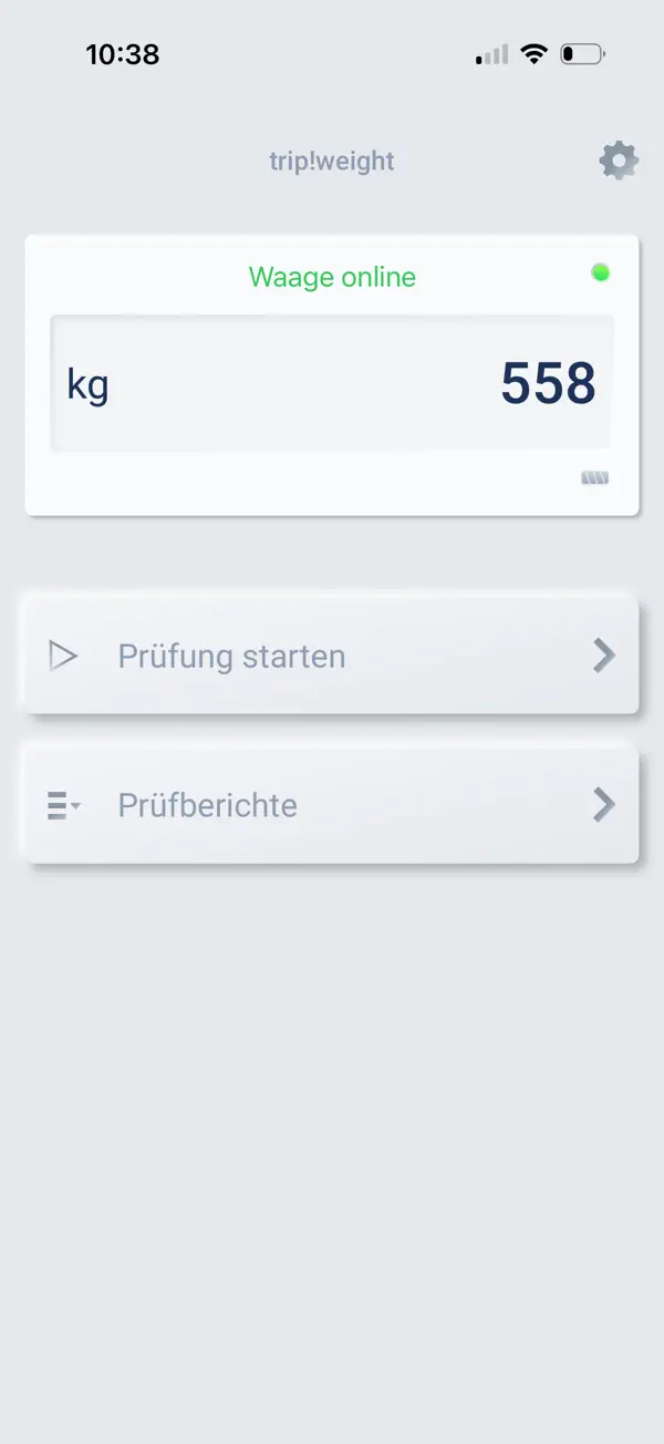 Screenshot #1 pour trip!weight
