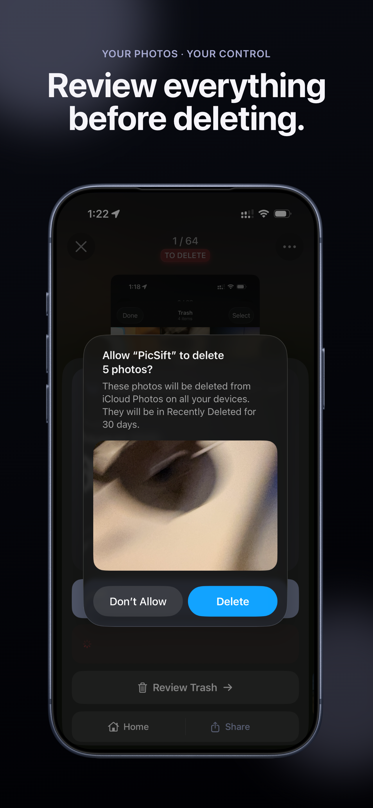 PicSift: Swipe Photo Cleaner screenshot 5