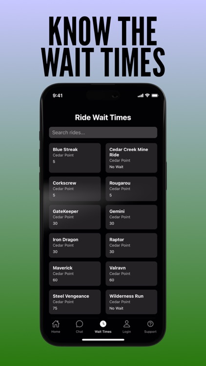 MouseWait Cedar Point