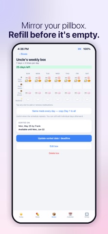Unclepills - Pills Manager Screenshot 3 of 10