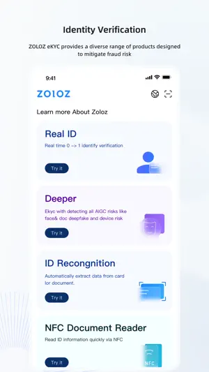 ZOLOZ screenshot 1