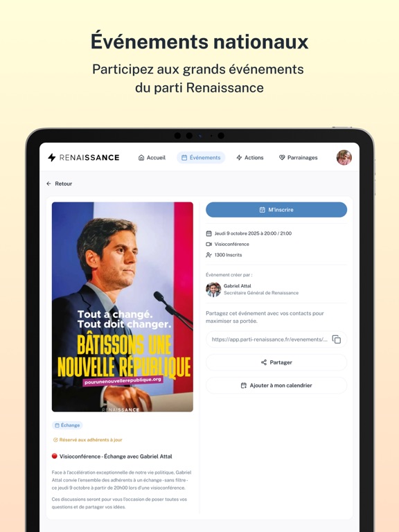 Screenshot #6 pour Parti Renaissance