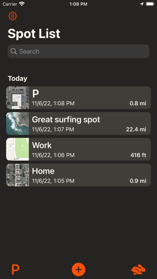 #2. Spot List - Location Tagger (iOS) 由: Rene Heijndijk