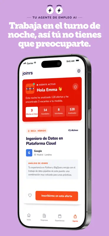 Joinrs - Empleos y Carrera screenshot 2 of 4