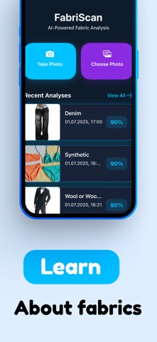 Fabric Identifier - FabriScan screenshot