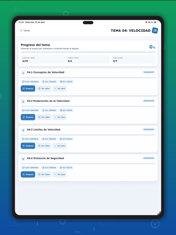 Facilauto Formacion iPad screenshot 6