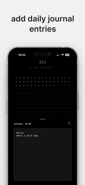 dots: days left widget screenshot 2