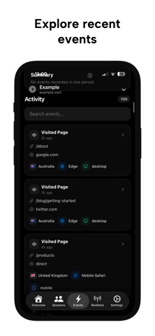 Umami: Website Analytics screenshot