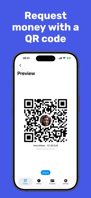 GiroCode – QR Code Generator screenshot 1