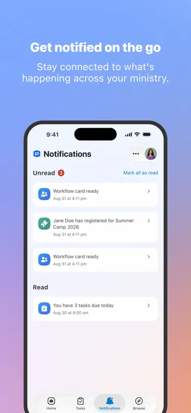 Planning Center App screenshot 3