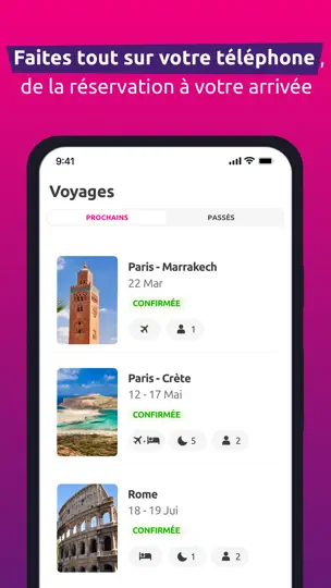 Capture d'écran de Bravofly sur iPhone 6
