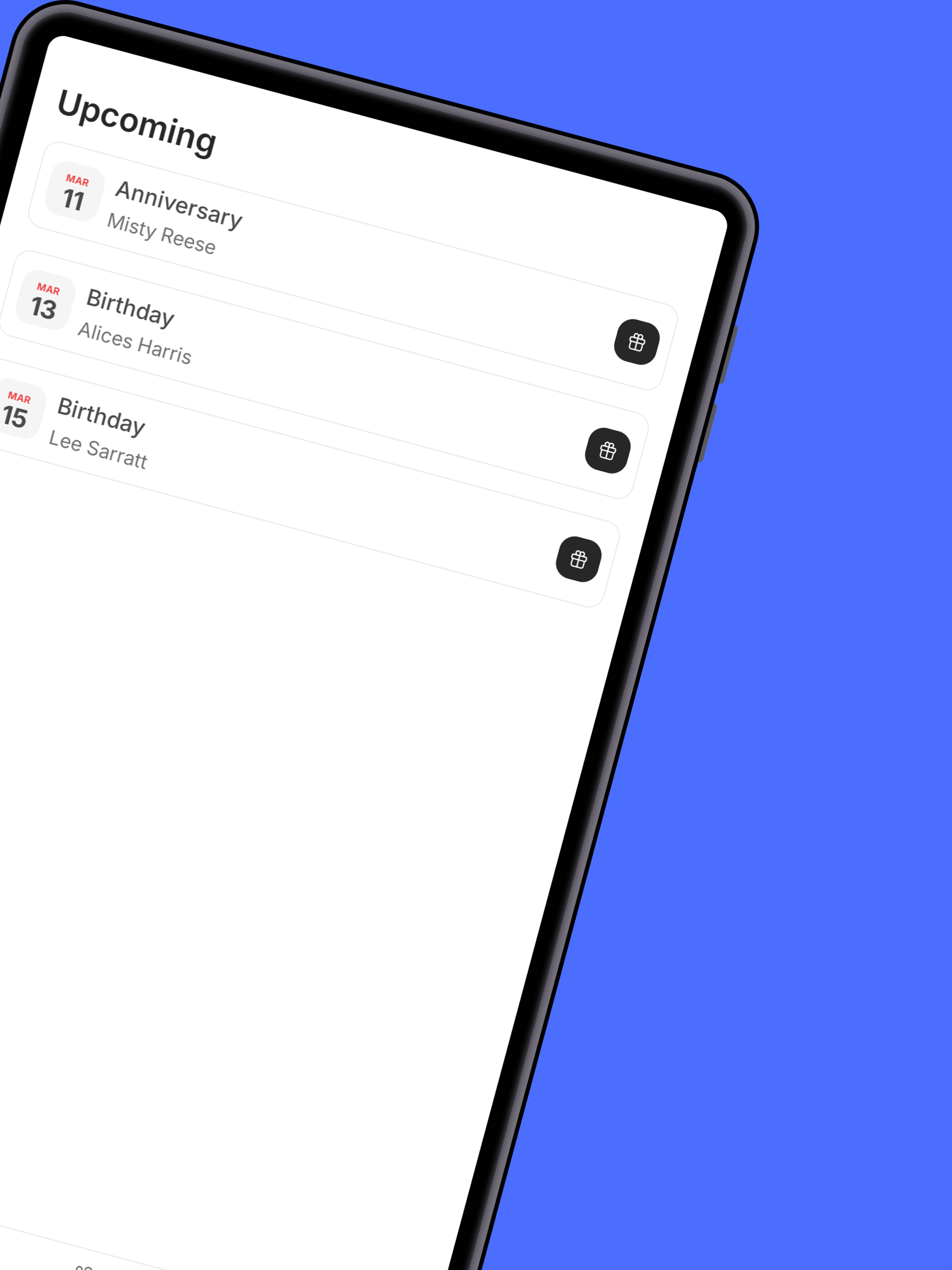 Gifture - Gift Ideas & Tracker screenshot 13