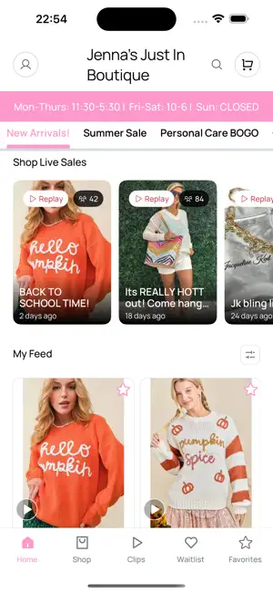 Jenna's Just In Boutique screenshot 2