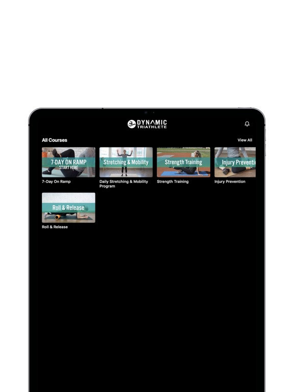 Dynamic Triathlete iPad screenshot 1 - Health & Fitness app