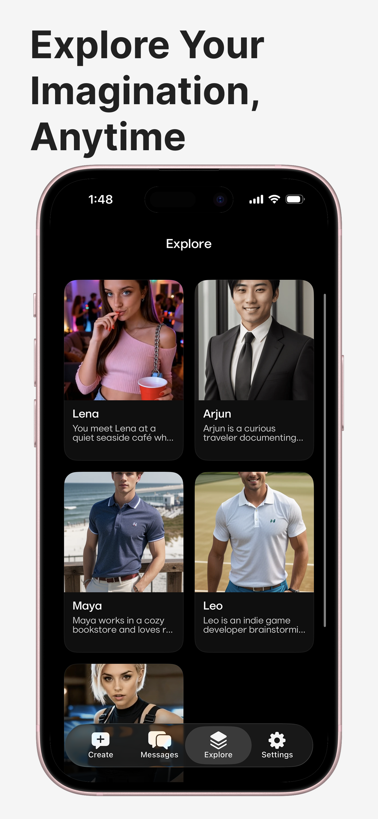 Chocolate AI: Chat, Talk, Play screenshot 4
