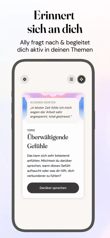 Ally: Dein Coach & Tagebuch screenshot 3 of 9