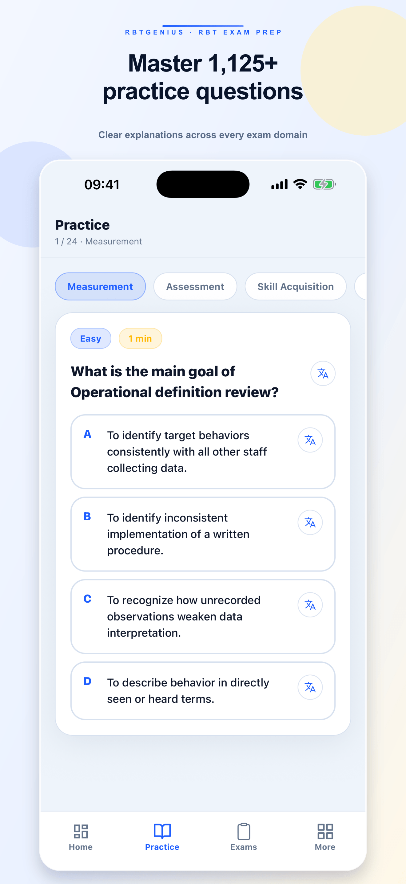 RBTGenius: RBT Exam Prep screenshot 2