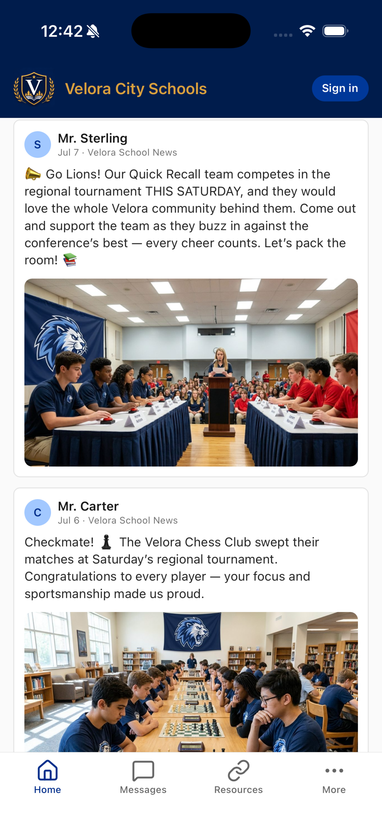 Velora City Schools screenshot 3