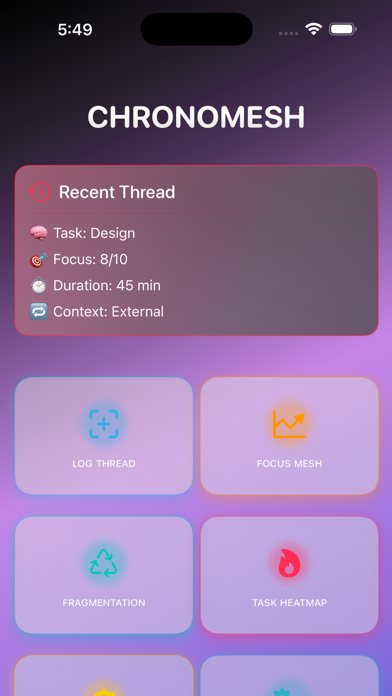 ChronoMesh Screenshot