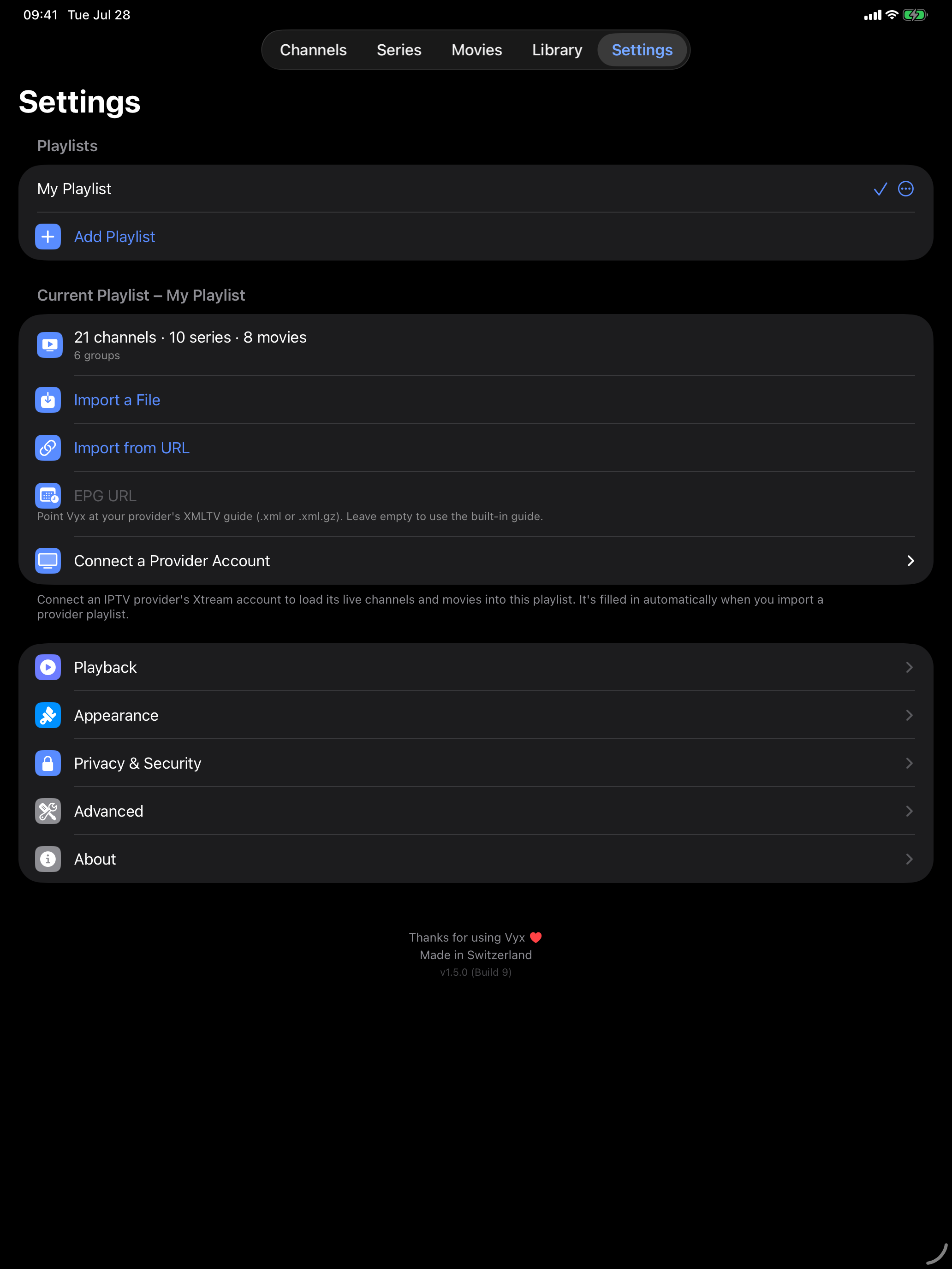 Vyx Player screenshot 20