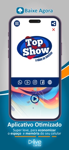 Rádio Top Show screenshot