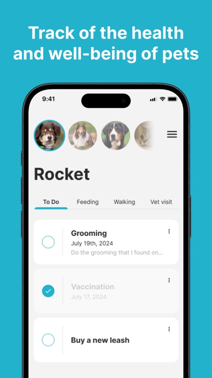 Health Tracker: My dogs