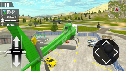 Helicopter Flying: Car Driving Screenshot