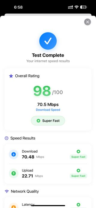 Internet Speed Pro Screenshot 2 of 2
