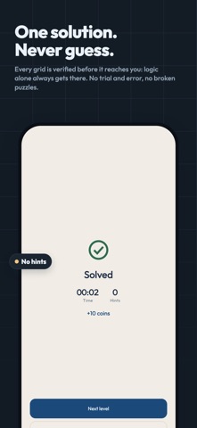 Zellige — Suguru Logic Puzzle Screenshot 2 of 7