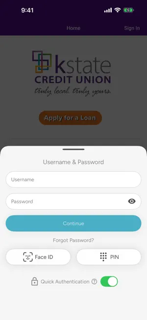 kState Credit Union screenshot 2