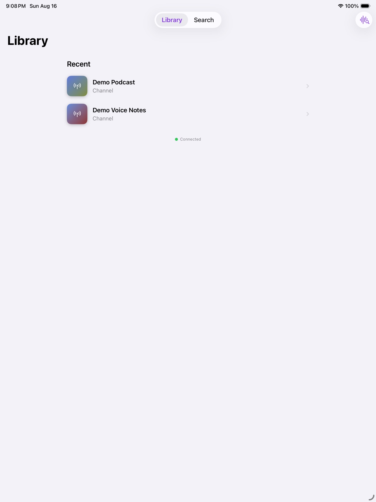 Screenshot 8 of TG Audio Player