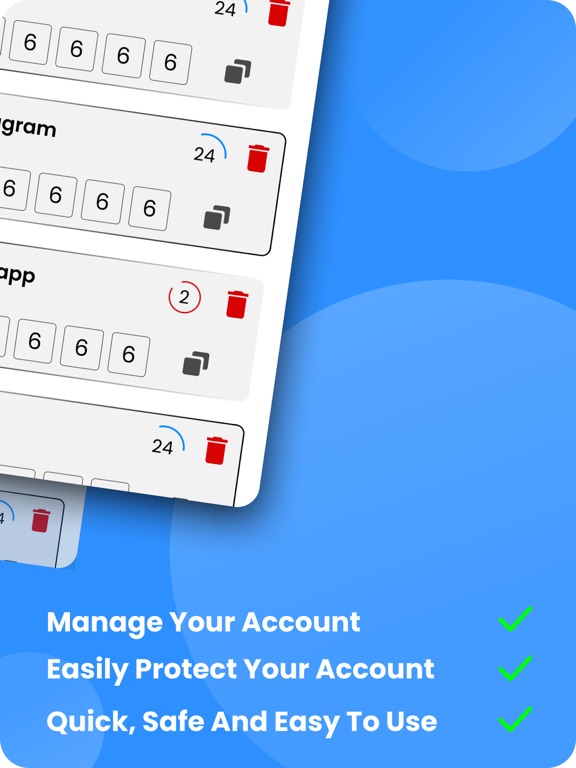 Screenshot #6 pour 2FA & MFA Authenticator App・