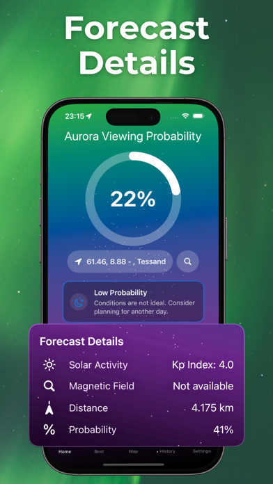 Aurora Forecast Tracker Screenshot