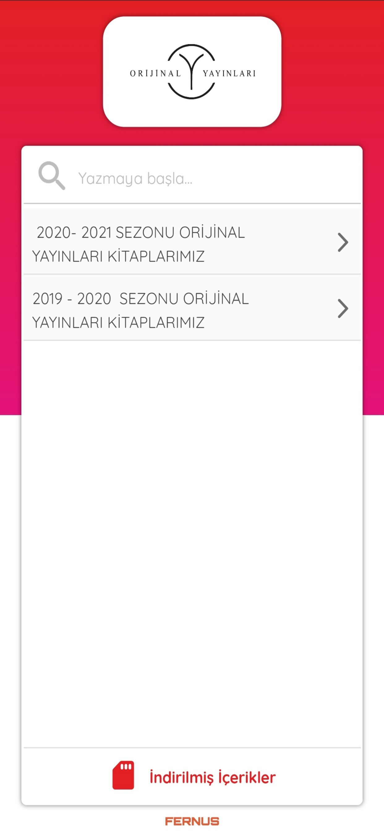 Orijinal Yayınları Video Çözüm