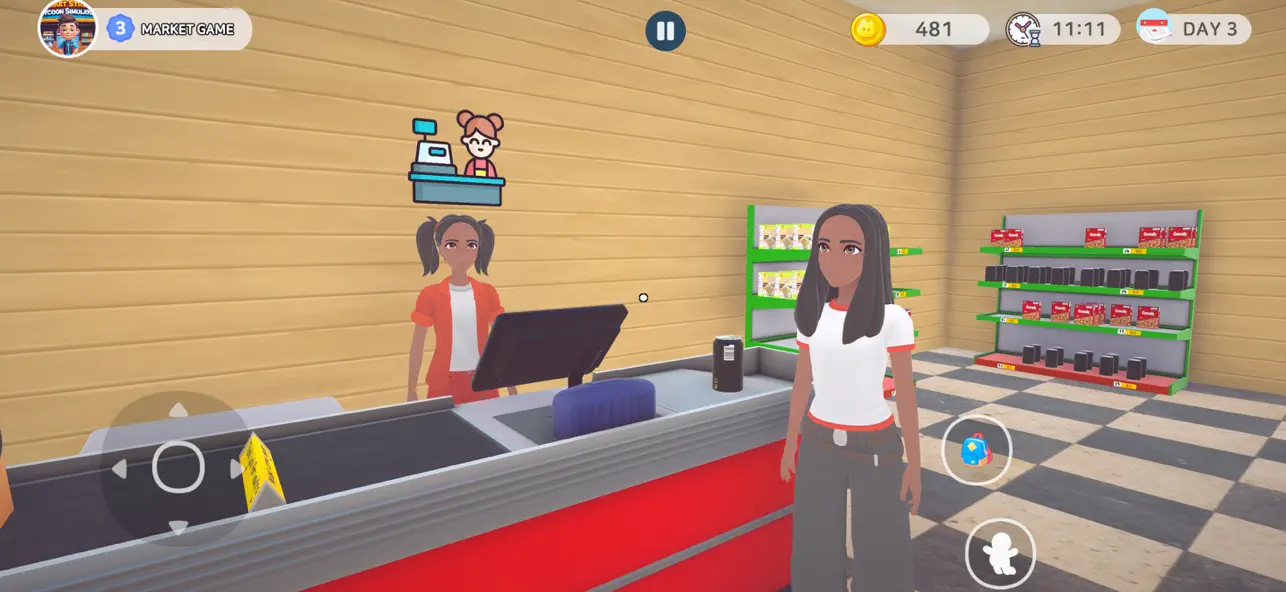 Screenshot #3 pour Market Street Tycoon Simulator