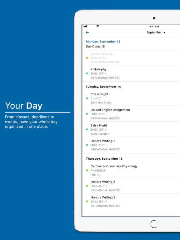 Lehman College iPad screenshot 2 - Education app