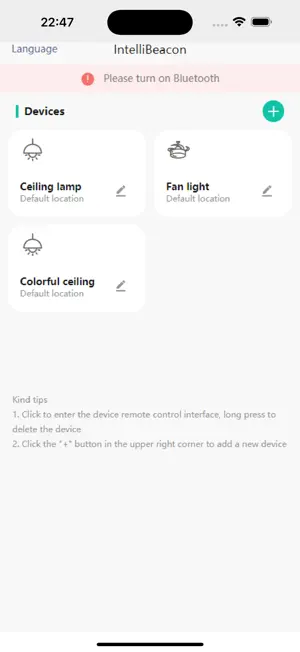 IntelliBeacon screenshot 1
