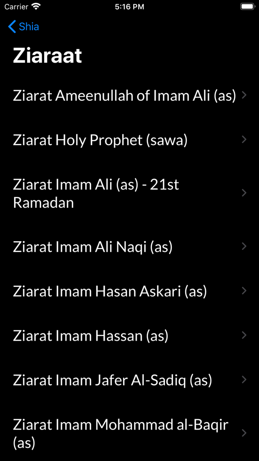 #6. Shia App (iOS) 由: Mir Mustafa Ali