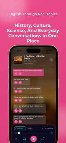 Glotcast: Learn by Listening Screenshot 3 of 6