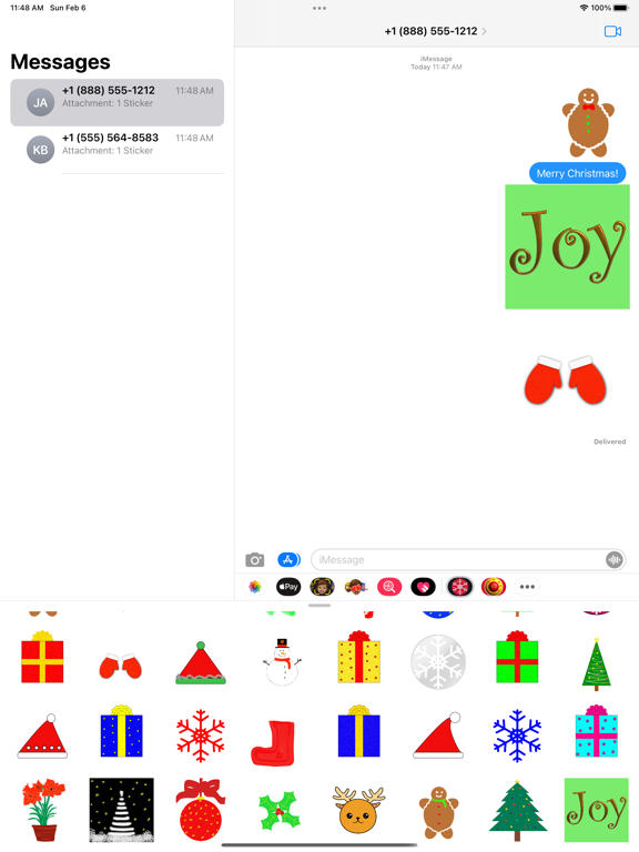 Screenshot #6 pour Christmas Stickies